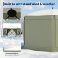thumbnail image 6 of 13x13FT Instant Pop-Up Gazebo Tent, One-Push Setup Canopy with Removable Top & Wind Walls, Waterproof Outdoor Shelter for Camping, Backyard, Parties, 6 of 8