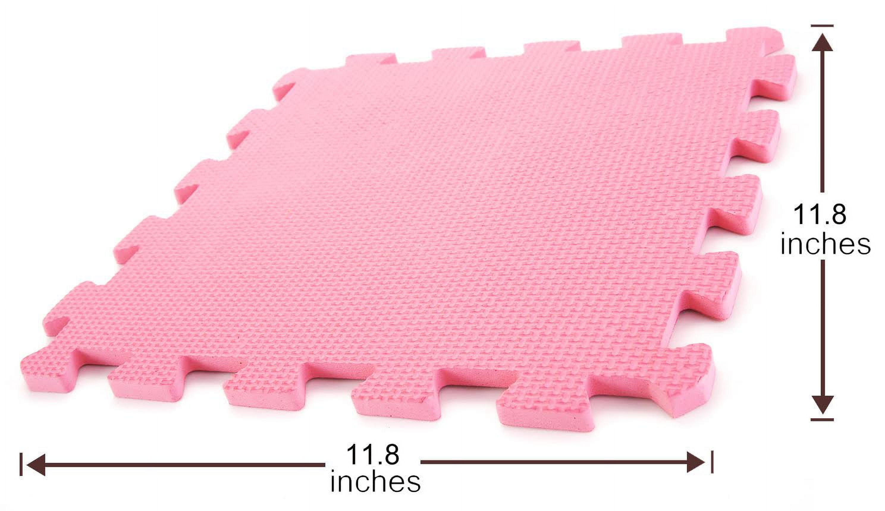 AZ Trading & Import FP79D 10 Piece Soft Foam Puzzle Mat, 5 x 2 ft.