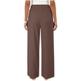 thumbnail image 4 of Certgust Under $25 Wide Leg Pants for Women Wide Leg Pants for Women Plus Size Flowy Drawstring Elastic Waist with Pockets Summer Beach, 4 of 8