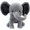 25cm Gray, variant on 25cm Elephant Plush Toy - 100% Polyester Velour, Embroidered Face, Washable Stuffed Animal for Infants 0+