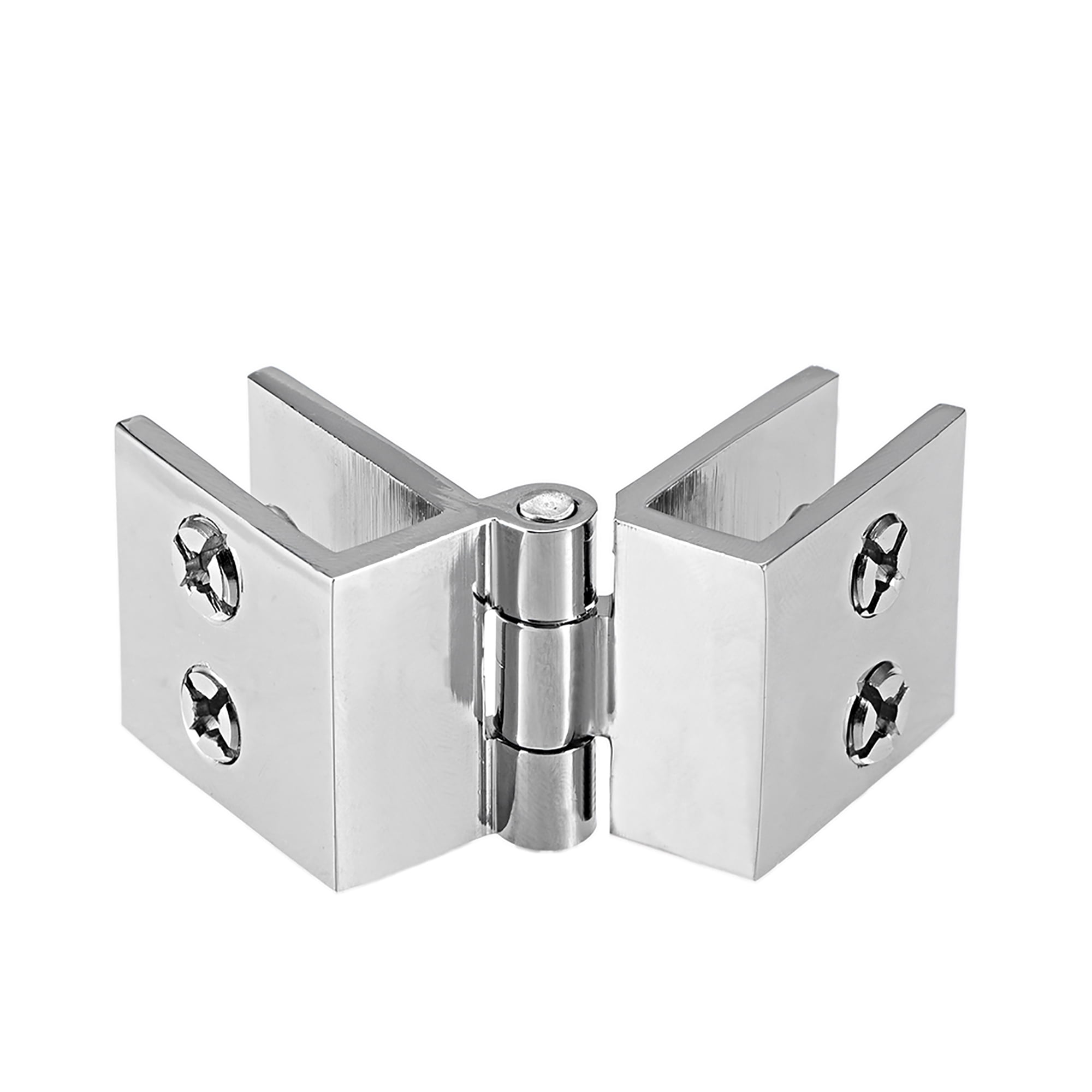 Glass Door Hinge 180 Degree Cupboard Showcase Cabinet Door Hinge