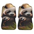 thumbnail image 5 of Fotbe Forest Panda Pattern Automotive Seat Covers for Cars Trucks and SUVs – Car Seat Covers for Front Seats,Protective Seat Covers,Vehicle Seat Covers, Set of 2, 5 of 9