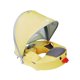 thumbnail image 4 of Flotador de natación,Entrenador de natación no inflable con flotador de natación,Flotador de piscina Evite voltear sobre el flotador sólido para bebés,Flotador infantil Flotador con dosel, 4 of 9