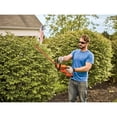thumbnail image 2 of BLACK+DECKER 40V MAX* Cordless 22 Inch Hedge Trimmer, Battery and Charger Included, 2 of 12