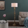 thumbnail image 4 of Noble House 61.5" Coastal Candlestick Floor Lamp, Polyresin Base with Drum Shade for Bedroom, Entryway, Antique Cream, 4 of 5
