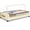 Beige-1 Pack, variant on Under Bed Storage Chest Beige 1 Pack Large Capacity Rolling Organizer for Clothes Shoes Blankets