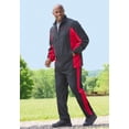 thumbnail image 3 of KingSize Men's Big & Tall Long Sleeve Colorblock Tracksuit, 3 of 4