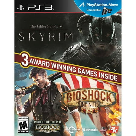 Refurbished 2K Games Elder Scrolls V: Skyrim & Bioshock Infinite Bundle (PS3)
