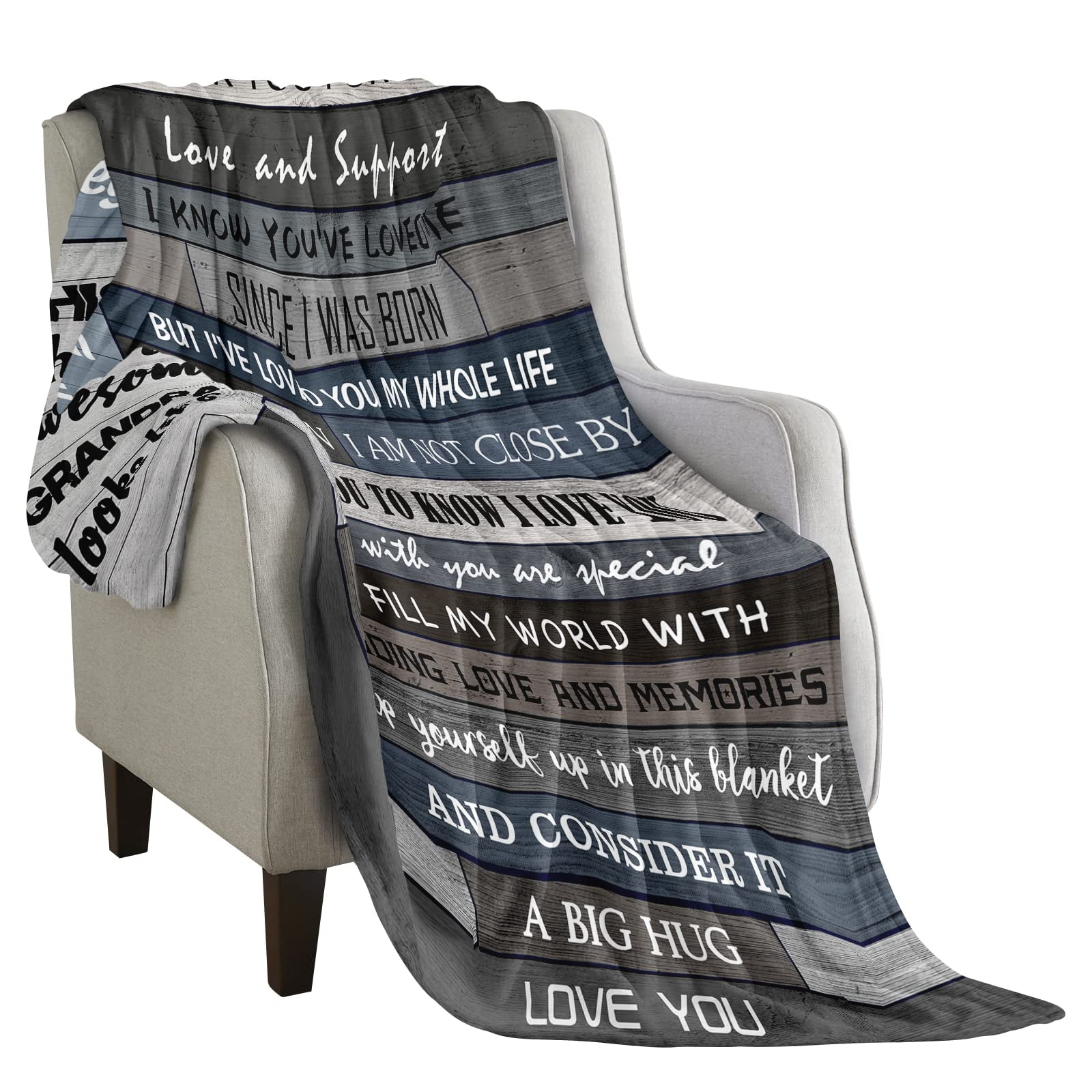 STRJOYNY Valentines Day Gifts for Husband Birthday Anniversary Wedding Gifts Ideas, Husband Blanket from Wife, Father's Day Presents for Him Men