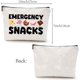 thumbnail image 2 of Bolsas de maquillaje de emergencia para mujer, neceser de viaje con cremallera, estuche de lona multiusos, neceser, organizador de maquillaje, 2 of 9