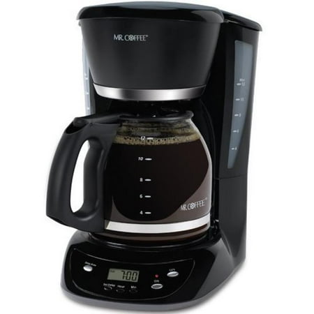 Mr. Coffee CHX23 12-Cup Programmable Coffeemaker, Black - Walmart.com