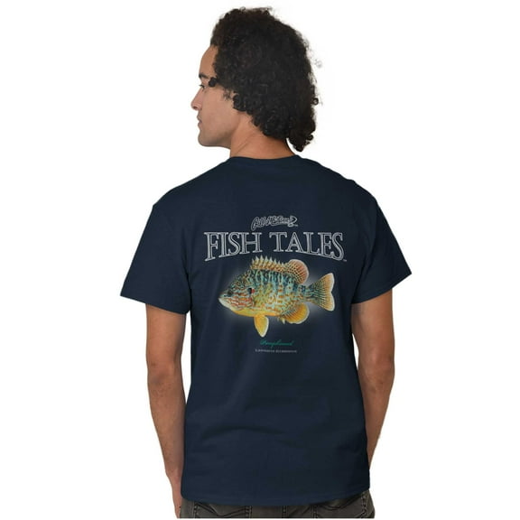 Gill McFinn Pumpkinseed Fish Fishing Men's Graphic T Shirt Tees Brisco Brands S