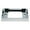 Chrome, variant on Peterson 150-09 Bracket, Surface-Mount, Gray, 2.875in.X0.5in., Poly Bag