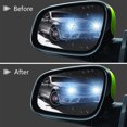 thumbnail image 3 of cpengpj 2Pcs Car Rear View Mirror Waterproof Film, Anti Fog Glare Rear View Mirror Sticker, HD Protective Clear Rainproof Film, Rain Proof Film for Car Window, Universal for Cars, 3 of 8
