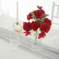 thumbnail image 3 of BalsaCircle 3 Bushes Red 14 in Artificial Flowers Silk Carnation Floral Bouquets Party Events Decorations Supplies, 3 of 8