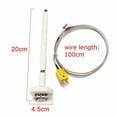 thumbnail image 1 of New High Temperature Type K Thermocouple Core Ceramic Kiln Probe 2372°F 200Mm, 1 of 10