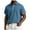 Blue, variant on Hot Days, Bold Styles YLSDY Mens Casual Henley Shirts Short Sleeve Button Up Lapel Collar Pure Shirt Vintage Washed and Distressed Work Tee Shirts Pink M