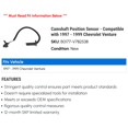thumbnail image 2 of Camshaft Position Sensor - Compatible with 1997 - 1999 Chevy Venture 1998, 2 of 2