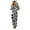 White, variant on 2024 Onesie Pajamas for Women One Piece UniAdult Leopard Hooded Pajamas Zipper Up Long Sleeve Plush Jumpsuit Sleepwear Brown