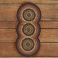 thumbnail image 2 of Park Designs Folk Art Braided Table Runner - 34''L, 2 of 3
