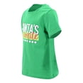 thumbnail image 3 of Boys Santas Favorite Short Sleeve Kids Christmas Shirt Clothes (3Y, Green), 3 of 5