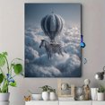 thumbnail image 4 of Qisvanset 12x16 Inch Skateboarder Street Art Canvas Print Wall Art, 4 of 5