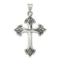 thumbnail image 1 of Pendentif Croix Fleur de Lis en Argent Sterling 925, 1 of 2