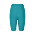 thumbnail image 5 of vigerkar Plus Size Shorts for Women Stretch High Waist Workout Yoga Short Leggings with Pocket Summer Fashion Fitness Shorts Light Blue, XL, 5 of 6