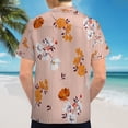 thumbnail image 6 of High Quality Hawaiian Shirts for Men Short Sleeve Aloha Beach Shirt Floral Summer Casual Button Down Shirts Blouses 44AFT2, 6 of 7