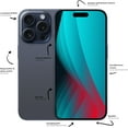 thumbnail image 3 of Virtual advanced display model phone, metal fake phone display model, do not work upgrade metal frame phone model（Phone 15）, 3 of 7