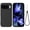 Black, variant on Phone Case for Google Pixel 10, Silicone with Lanyard, Microfiber Lining, Purple