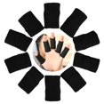 thumbnail image 1 of 10 piezas de fundas para los dedos, funda protectora para los dedos para el deporte, soporte elástico para los dedos, protector elástico para los dedos BANYUO Hogar, 1 of 5