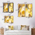 thumbnail image 4 of Designart "Retro Mustard Dreams Watercolor VII" Modern Midcentury Wall Art Set Of 2 - Mid-Century Yellow Canvas Set For Living Room Decor, 4 of 6