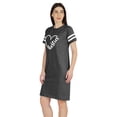 thumbnail image 4 of Inkmeso Besties Tunique Graphique T-Shirts Col Rond Robe Été Manches Courtes Hauts, 4 of 7