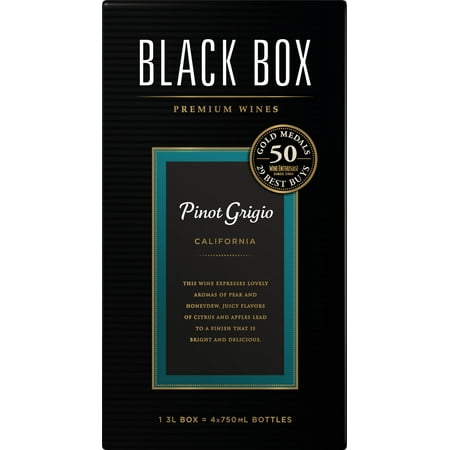 UPC 081434000224 product image for Black Box Pinot Grigio, White Wine, 3 L Box | upcitemdb.com