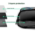 thumbnail image 4 of Lsque Underwater Animals and Flowers Pattern Laptop Bag – Portable & Slim Single-Shoulder Computer Case with Adjustable Strap, Protective, Lightweight for 13”/14”/15.6” Laptops, 4 of 8