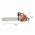 thumbnail image 6 of Floseru 58 Top Handle Gas Powered Chainsaw Lightweight 20 Inch Chainsaw for Efficient Wood Cutting, 6 of 8