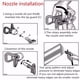 thumbnail image 3 of Airless Reversible Punta para Pintura 213 tal como se describe Colco Airless Spray Tip, 3 of 6