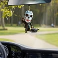 thumbnail image 2 of Adornos para árbol de películas de terror, adornos colgantes creativos de terror para Halloween, adornos colgantes de terror para coche, mini adornos para árbol de Halloween, adornos navideños para de, 2 of 3