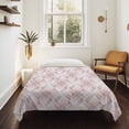 thumbnail image 4 of Pink Geometric Tapestry for Bedroom Wall Hanging Tapestry, Modern Striped Abstract Art Aesthetics Ceiling Backdrop Tapestries Poster Blanket Wall Decor for Teens Room Living Room Dorm 39" x 59", 4 of 8