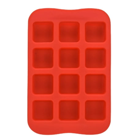 

Food-Grade Silicone Ice Cube Trays Silicone Ice Trays for freezer for Making Whiskey Red Round