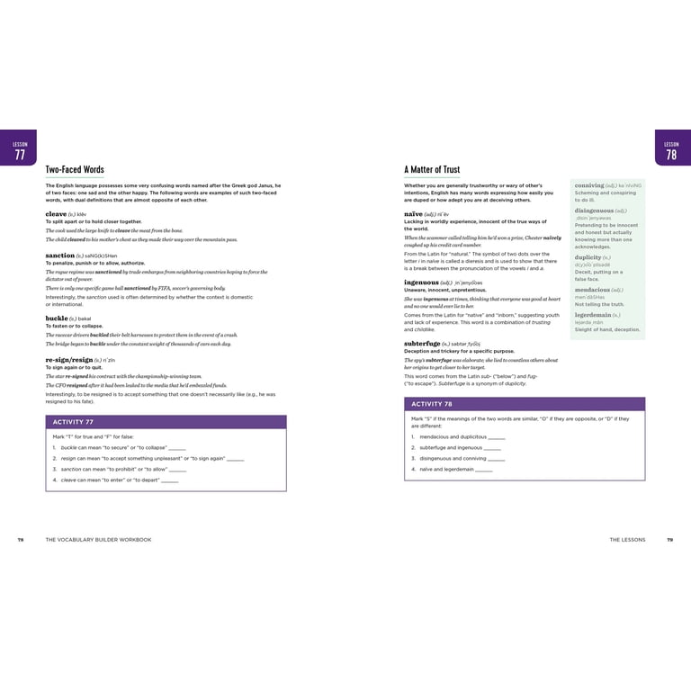 Chris Lele, Vocabulary Workbook, 1400+ Words, Simple Lessons