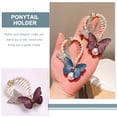thumbnail image 3 of UPOUART 2Ud Pasadores Para Moño Con Y En Color Morado Para Look Sofisticado, 3 of 8