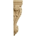 thumbnail image 3 of Ekena Millwork 4 1/2"W x 2 3/4"D x 10"H Small Farmingdale Acanthus Pilaster Corbel, Cherry, 3 of 4