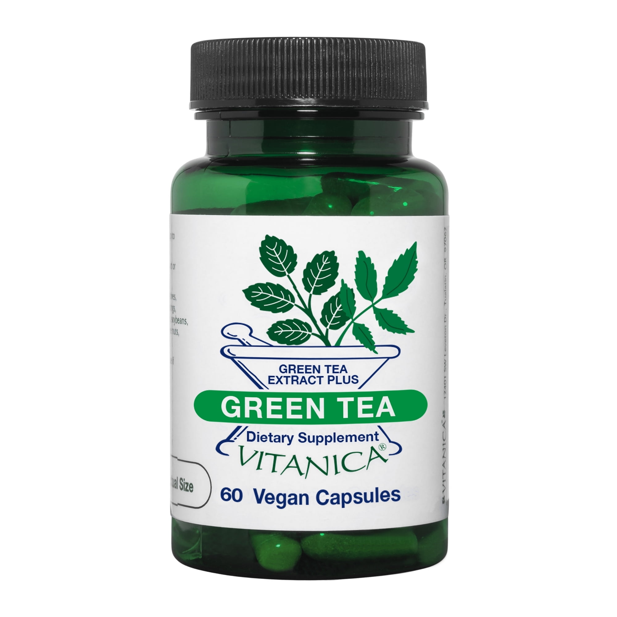 Vitanica Green Tea Extract Supplement 330mg, 45% EGCG, 98% Polyphenols and 80% Catechins, Weight Management Energy Metabolism & Thermogenesis Support, Antioxidant and Immune Support Vegan,60 Count