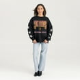 thumbnail image 3 of Women's Gameday Couture  Black Arizona State Sun Devils Pure Victory Relaxed Rhinestone Pullover Sweatshirt, 3 of 4