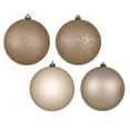 thumbnail image 1 of Vickerman N590743 Assortiment d'Ornements Finition Avoine 2.75 Po - Boîte de 20, 1 of 1