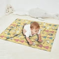 thumbnail image 2 of Yellow Princess Castle Unicorn Pattern Blanket,Comfortable Soft Flannel Throw Blanket,All Season,Warm Lightweight Blankets for Sofa Bed Couch Living Room Chair,30"x40", 2 of 4