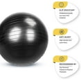 thumbnail image 2 of Exercise Gym Ball Anti-burst Pilates Yoga Core Birthing Training With Pump, 2 of 5