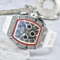 thumbnail image 2 of Reloj Hombre Rm Top Luxury Business Brand 6-pin Multifunctional Quartz Movement Alloy Quartz Watch Barrel Shaped, 2 of 5